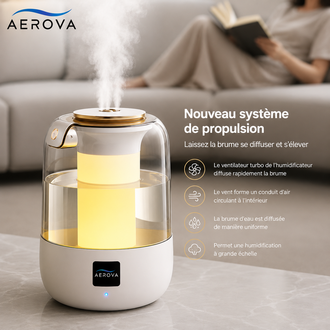 AEROVA - Humidificateur d'air