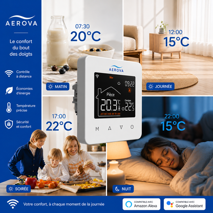 AEROVA - Thermostat connecté pour maison